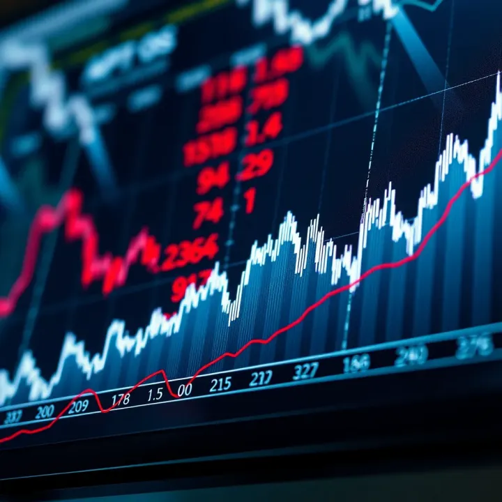Graph showing upward trend and market analysis of Aptos cryptocurrency