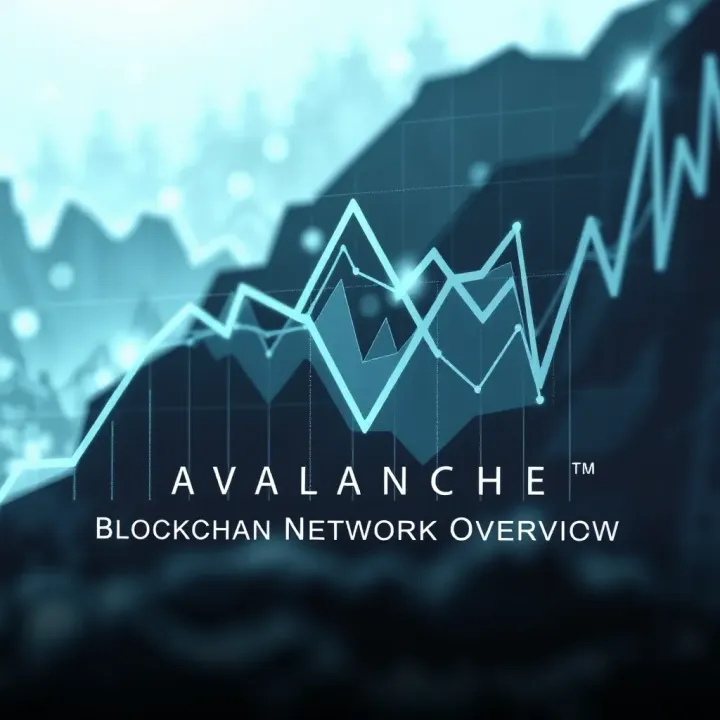 Graph illustrating Avalanche blockchain network growth and market adoption trends