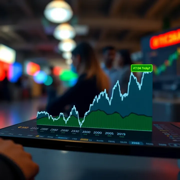 Graph illustrating Bitcoin price trends and transaction fees relevant for Nigerian investors