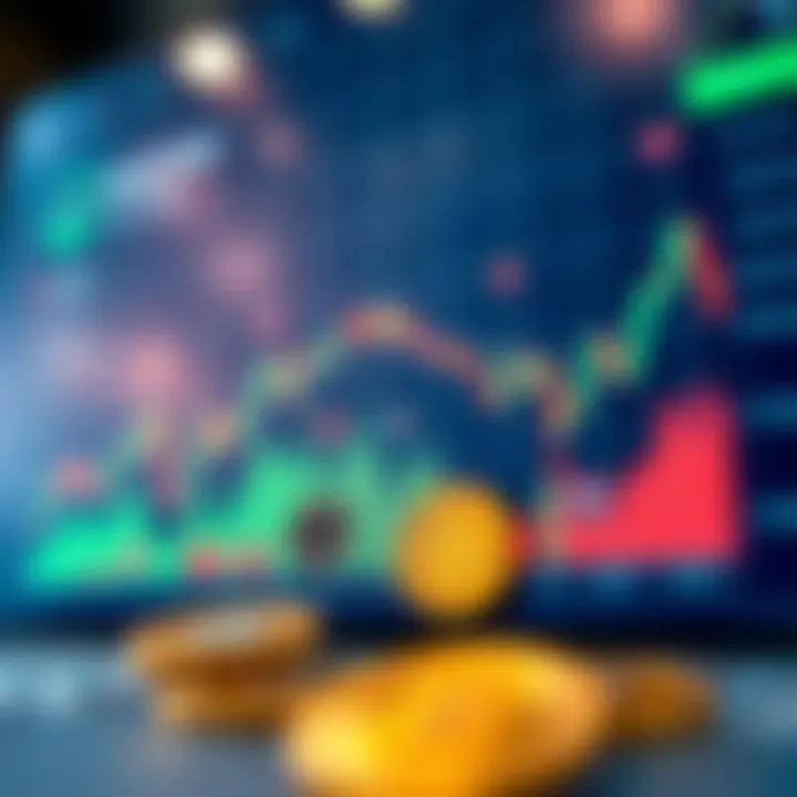 Graph showing Bitcoin Cash price fluctuations with key market events highlighted