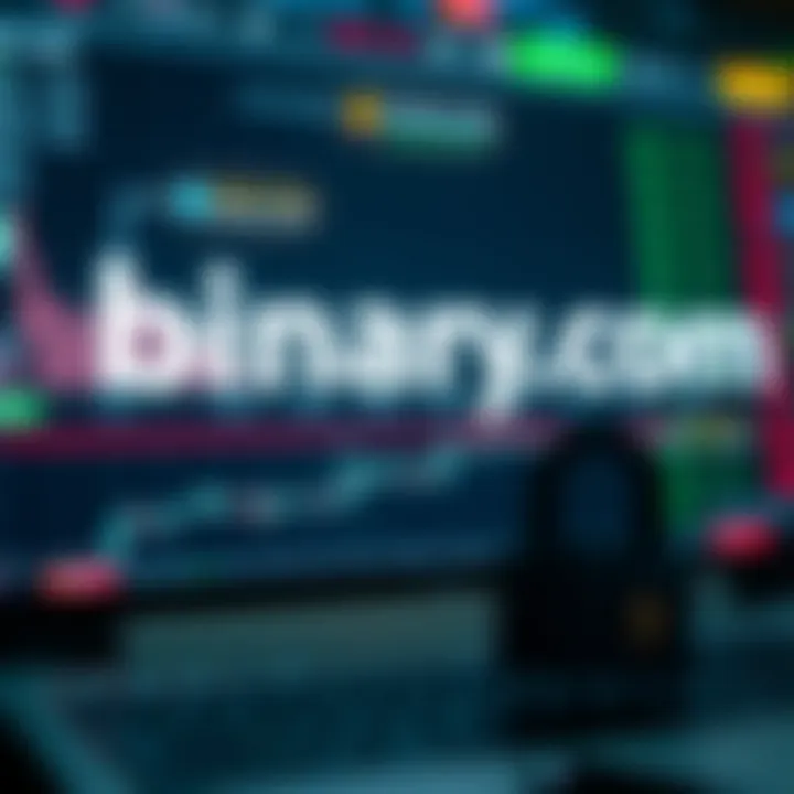 Security features interface of Binary.com highlighting encryption and user authentication