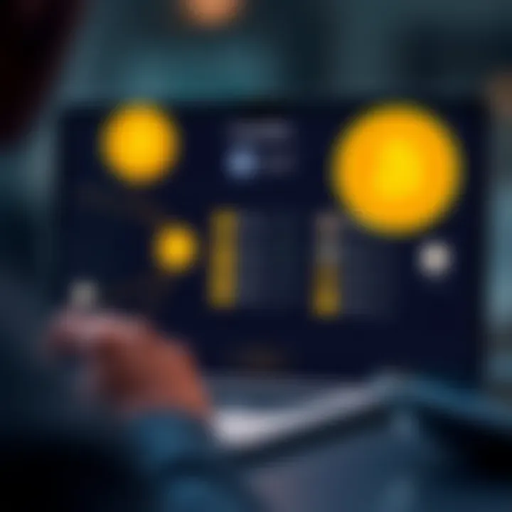 Diagram illustrating FaucetPay wallet interface showcasing crypto micropayment transactions