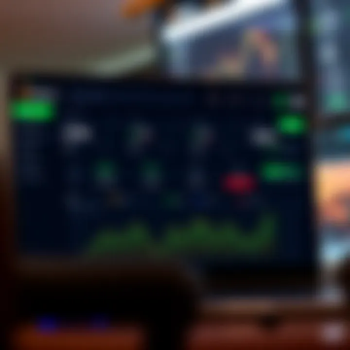 Dashboard overview illustrating account management features on Deriv platform