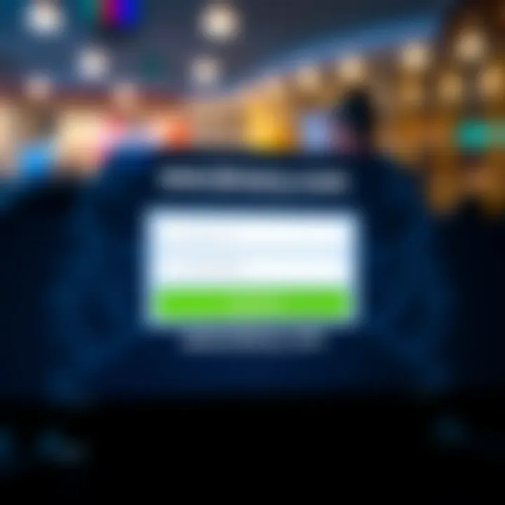 Secure login interface of www.binary.com showing username and password fields