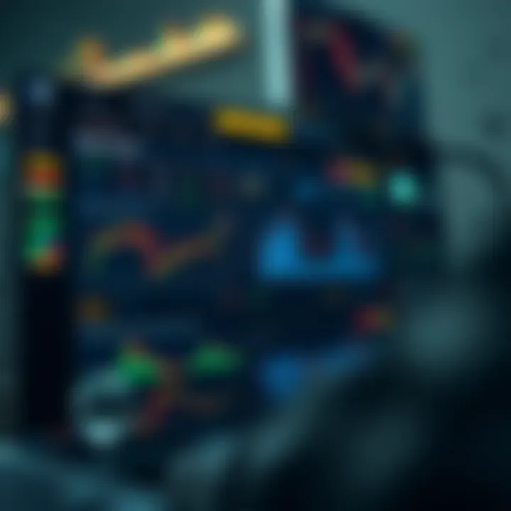 User interface showing Upbit cryptocurrency exchange dashboard with trading charts and market overview