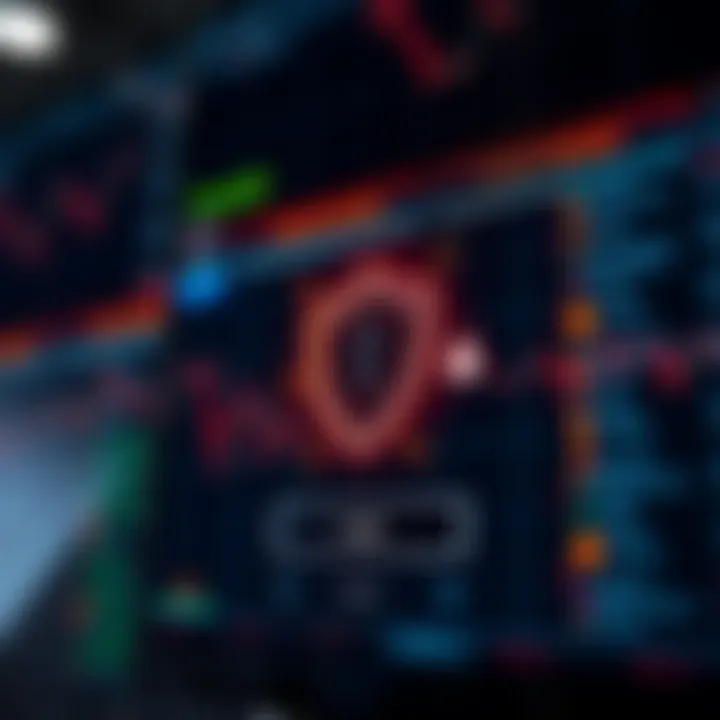 Secure login interface with digital shield icon representing safety measures in crypto trading for Nigerian users