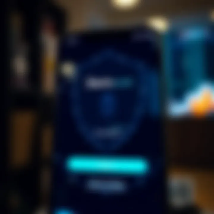 Secure login screen of the Deriv.com app with encryption symbols emphasizing safety and trust for Nigerian traders