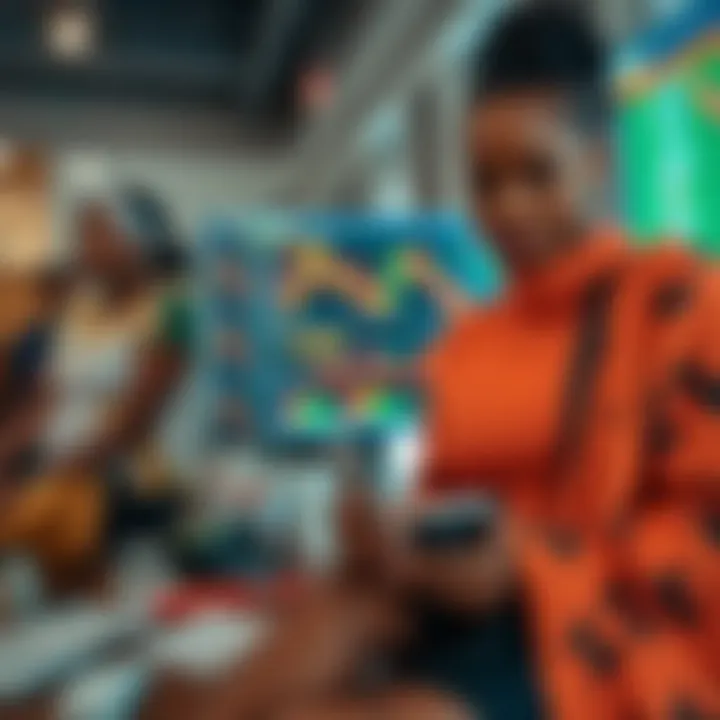 Instagram feed showcasing forex trading charts and engagement from Nigerian traders