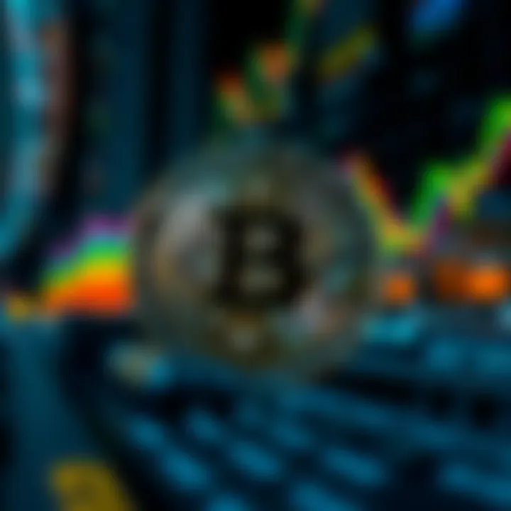 Conceptual visualization of factors influencing BNB value including economic indicators and crypto market dynamics