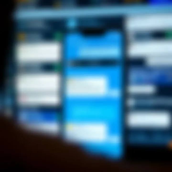 Telegram app interface displaying various forex signal groups and chat messages with trading recommendations