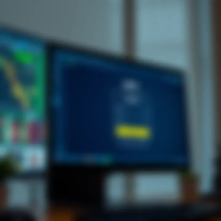 Secure login screen for Deriv trading platform on a computer