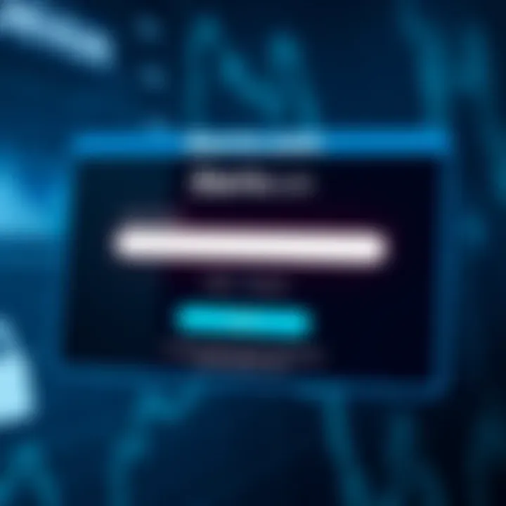 Secure login interface of Deriv.com portal with focus on password input and verification options