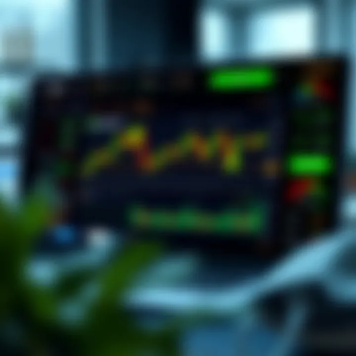 Dashboard view of Deriv platform with TradingView tools highlighting trading signals and market analysis