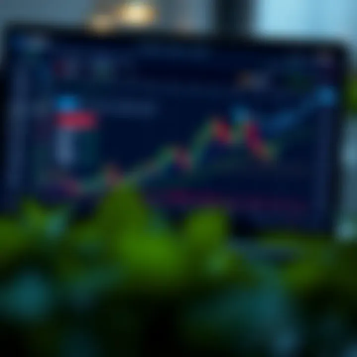 Cryptocurrency Price Trends Using TradingView on Deriv Deriv platform screen showcasing cryptocurrency price trends using enhanced TradingView charting tools