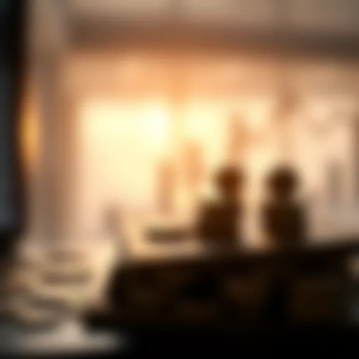 Conceptual illustration of financial strategies and risk management in leveraging small investments