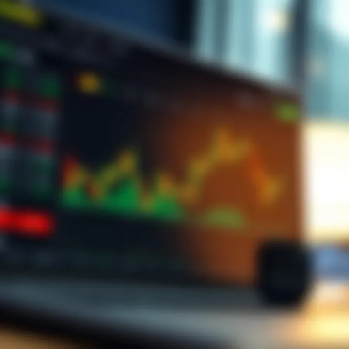 Dashboard overview of Roboforex trading account showing market charts and navigation menu