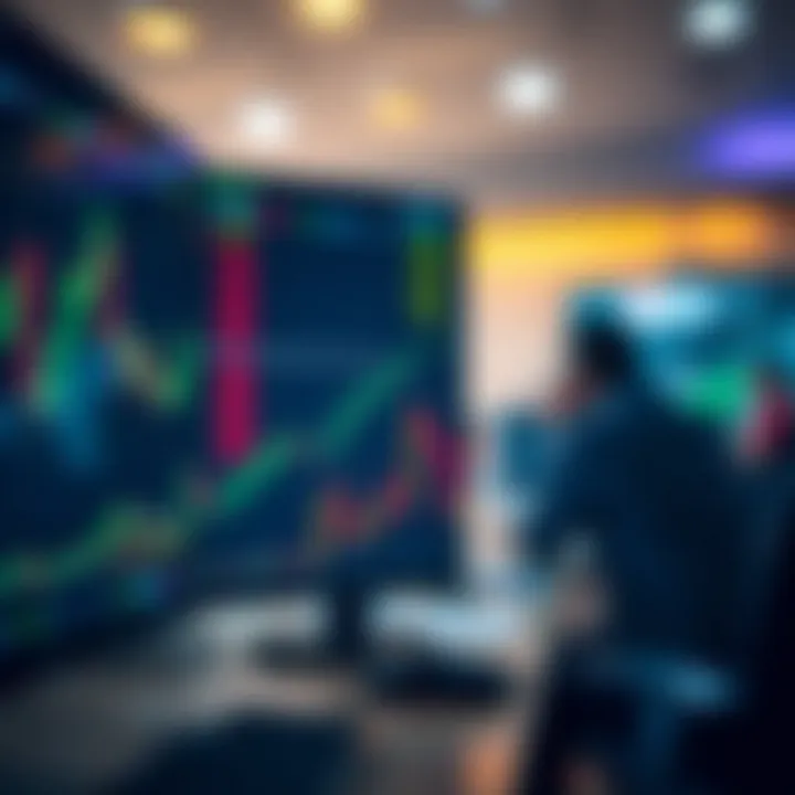 Graph illustrating trading activity during New York market hours for Nigerian traders