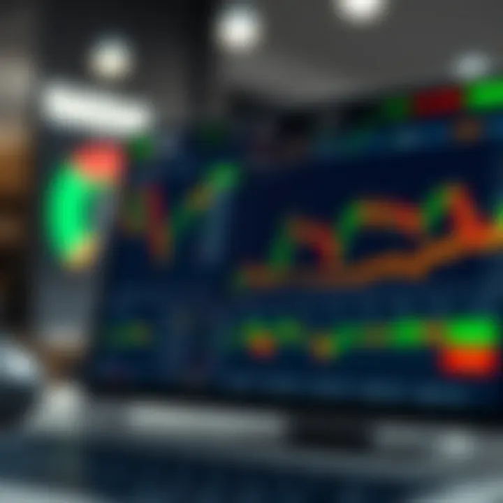 Trading Platform Interface for Index Investments in Nigeria Illustration of trading platform interface displaying index charts and trading options
