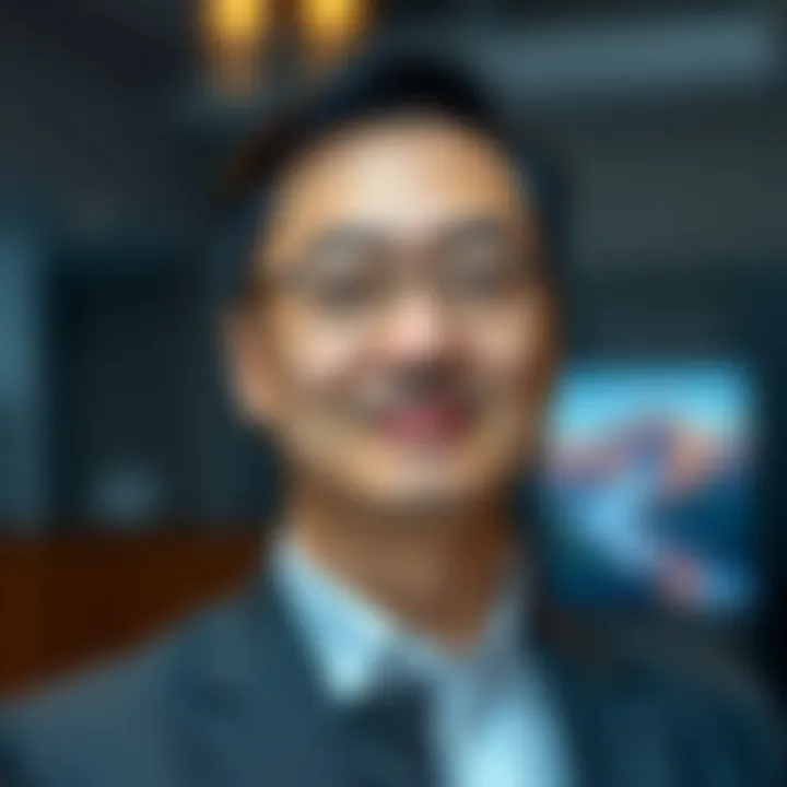 Portrait of Ben Zhou with a confident expression symbolizing leadership and innovation