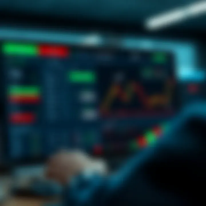 Dashboard showcasing risk management tools and strategy settings tailored for binary trading on TradingView platform