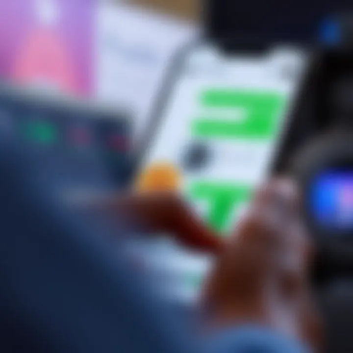 Accessing Bitcoin WhatsApp Groups for Crypto Discussions in Nigeria Illustration of a smartphone screen displaying WhatsApp group chat with Bitcoin symbols and Nigerian flag icons