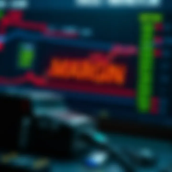 Conceptual illustration showing margin risks and strategies for effective margin management