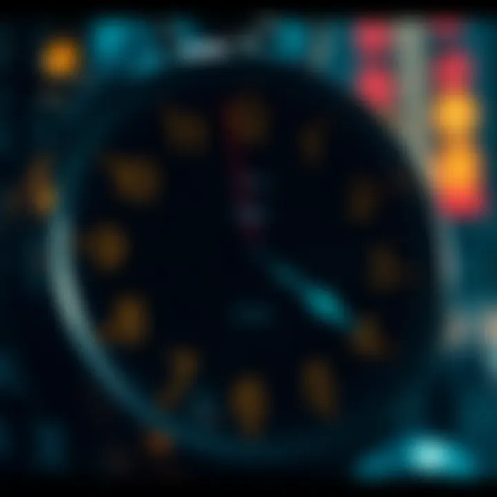 World clock showing the corresponding time in New York and Lagos highlighting the trading session overlap