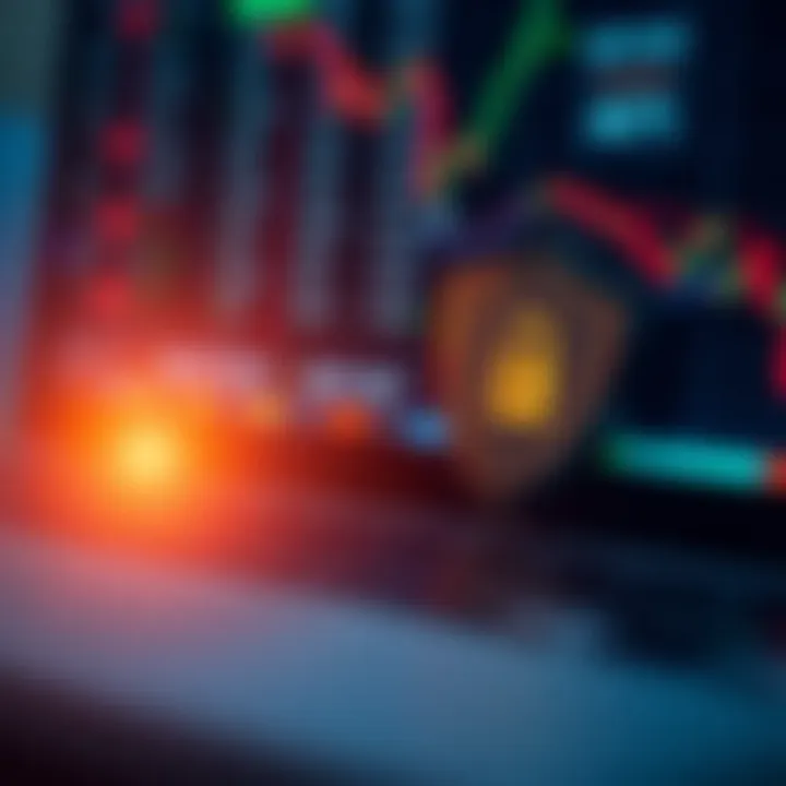 Secure Payment Methods and Safety Features in Online Trading Secure online payment icons and shield symbolizing safety in transactions