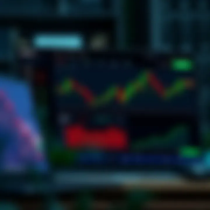 Deriv online trading dashboard with key trading options and market data