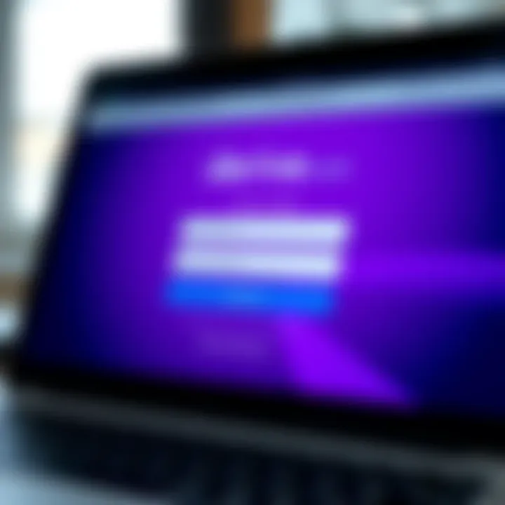 Screenshot of the www.derive.com login page illustrating the fields for username and password input