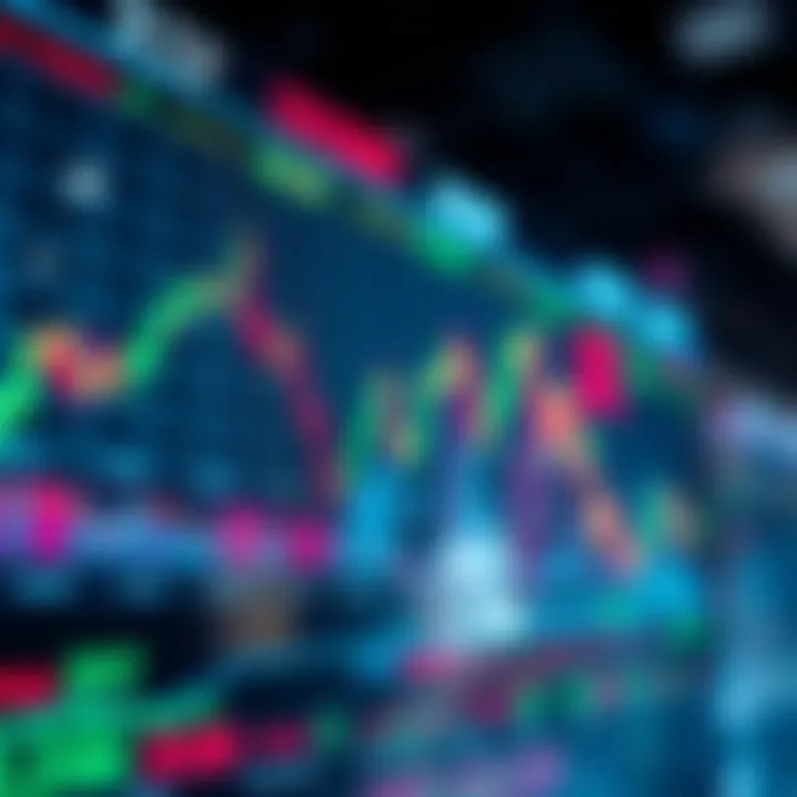 Graph showing the price trends and fluctuations of XRP cryptocurrency in a digital market environment