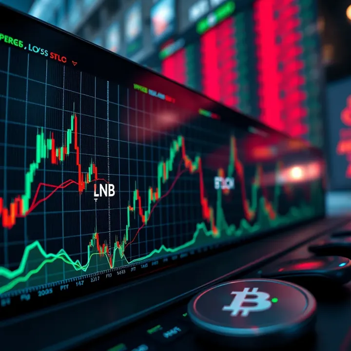 Graph illustrating BNB coin price trends and market fluctuations over recent months