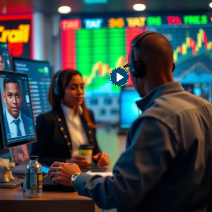 Affordable Forex Trading with Low Deposits and Reliable Support Illustration of affordable forex trading with low deposit requirements and customer support icons