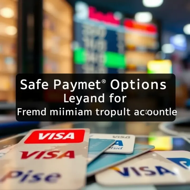 Graphic depicting secure payment methods available for funding Exness trading accounts in Nigeria