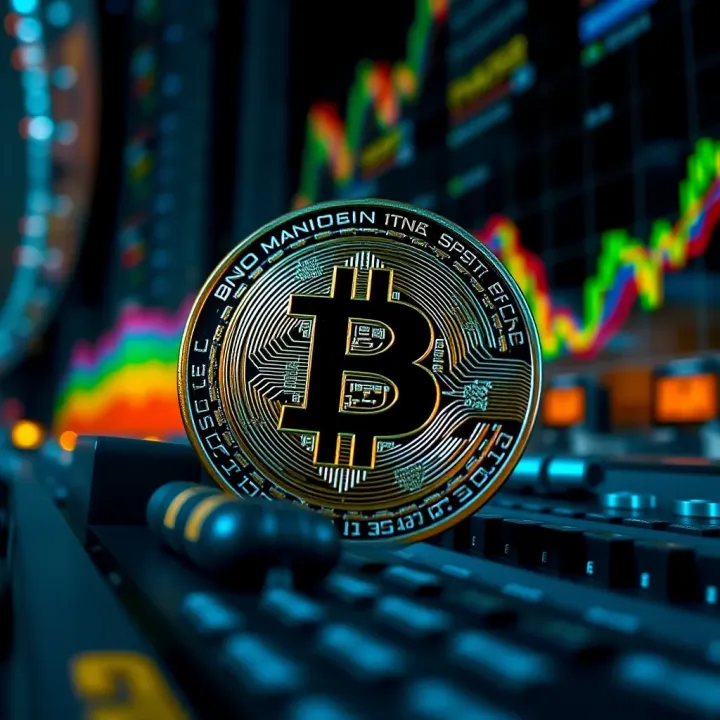Conceptual visualization of factors influencing BNB value including economic indicators and crypto market dynamics