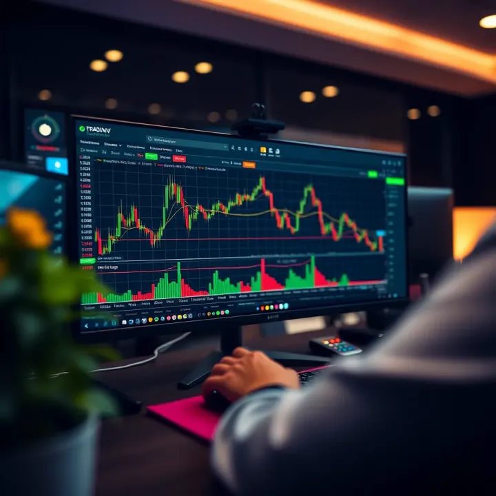 Comprehensive Chart Setup on TradingView.com Detailed TradingView.com chart setup with various chart types and time frames displayed