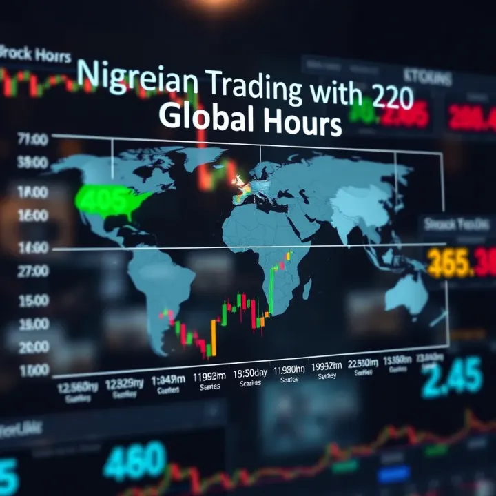 Comparing Nigerian Trading Hours with Global Markets Comparison graph illustrating Nigerian market hours alongside major global stock exchanges