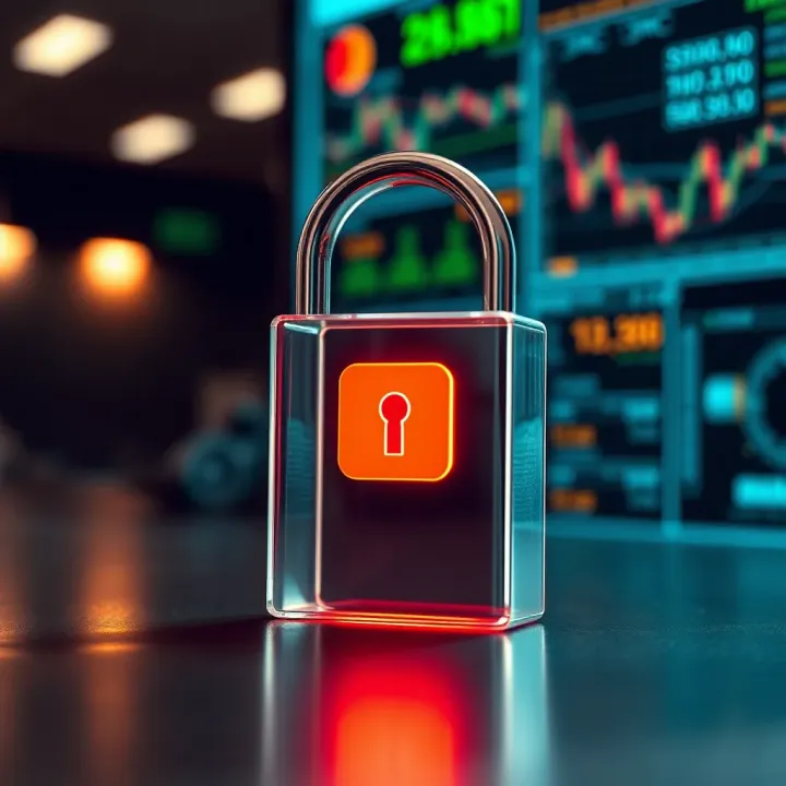 Pocket Option Security Features and User Protection Secure login and encryption concept representing Pocket Option's commitment to user safety