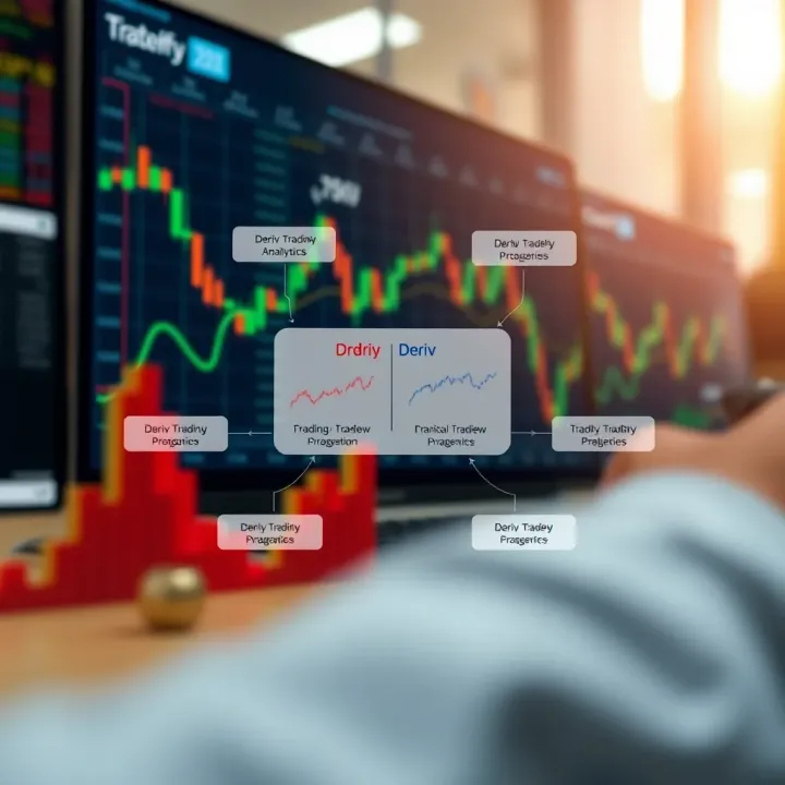 Integrating Deriv Binary Trading Strategies with TradingView Analytics Diagram illustrating integration of Deriv binary trading strategies with TradingView analytics for informed decision-making