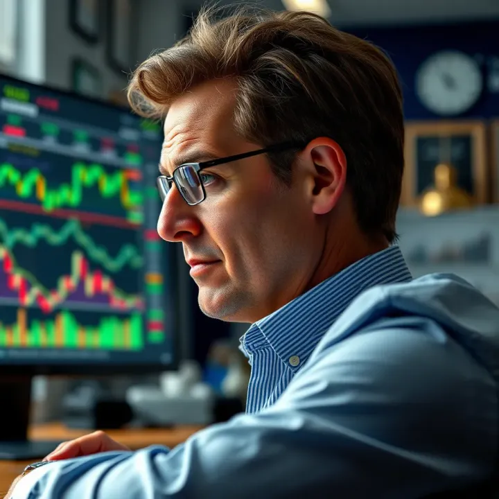 Educational resources and charts illustrating trading strategies