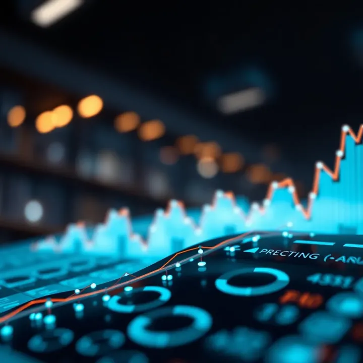 Impact of Predictive Analytics on Nigerian Business and Technology Trends Abstract representation of predictive analytics influencing business and technology trends in Nigerian market