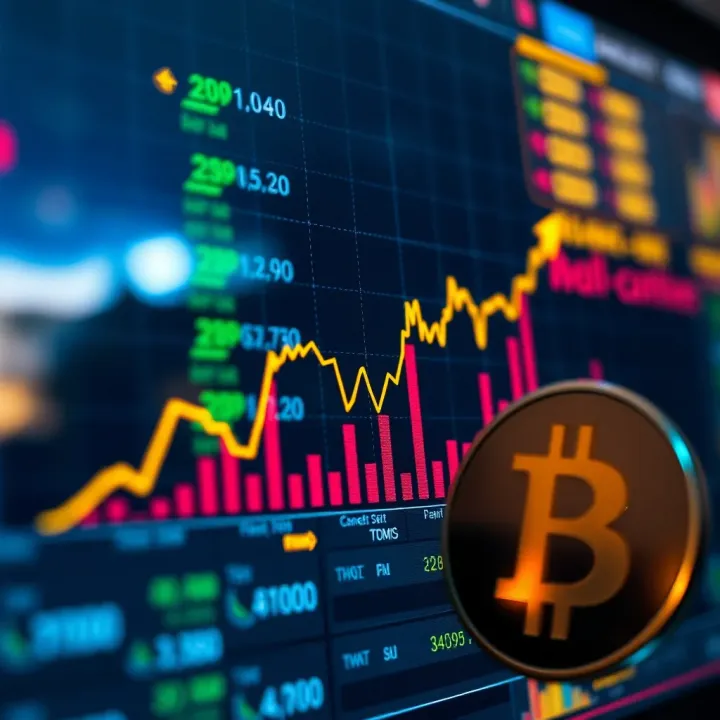 Graph depicting growth trends in Nigeria's cryptocurrency market
