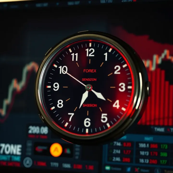 Global forex market clock showing Asian session timing aligned with Nigerian local time