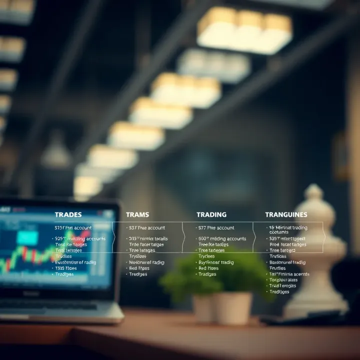 Diagram showing different types of trading accounts offered by HFM