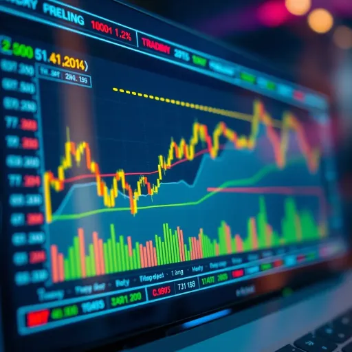 Trading Activity and Performance Metrics with Automated Bots Graph illustrating trading activity with indicators reflecting benefits and limitations of automated bots