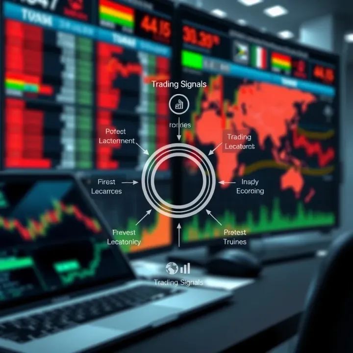 Types and Sources of Trading Signals in Global Markets Diagram illustrating different types and sources of trading signals in global markets