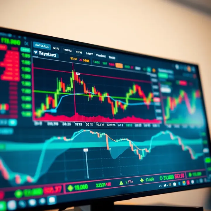 User interface displaying multiple trading charts and currency pairs on Vantage Markets platform