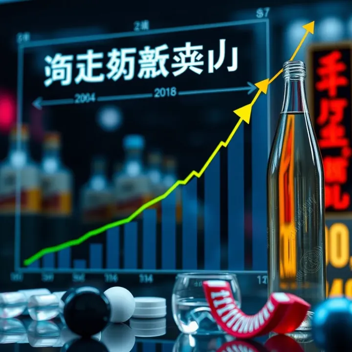 Business Impact and Legacy in Beverage and Pharmaceutical Industries Graphical representation of business growth in beverage and pharmaceutical sectors
